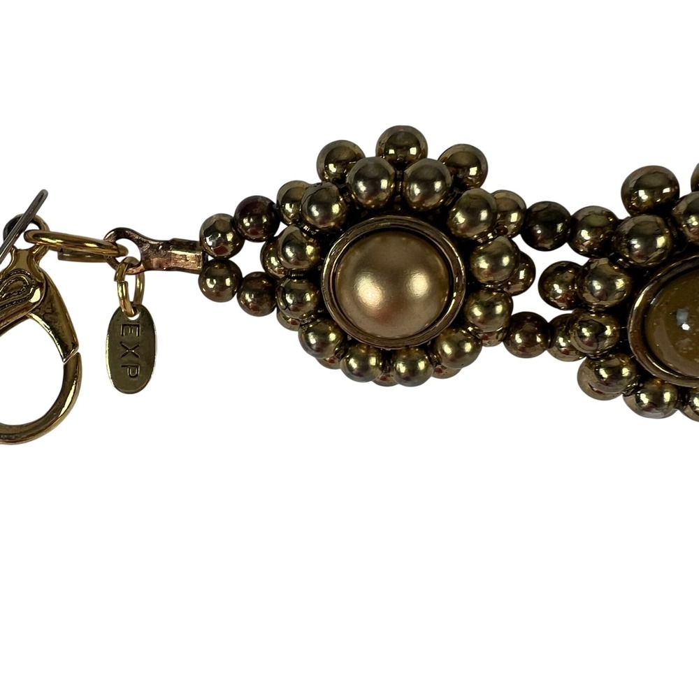 Vintage Express Gold Beaded Chain Belt 38in - Picture 4 of 9